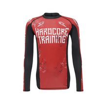 Hardcore Training  0820 rashguard red