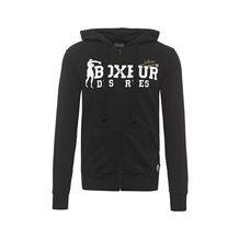 Boxeur Des Rues  BASIC HOODED FZIP SWEAT WITH FRONT LOGO