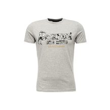 Boxeur Des Rues  RNECK SS T-SHIRT WITH FRONT CAMOU LOGO