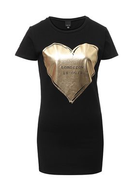 LOST INK  GOLD FOIL HEART TEE