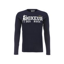 Boxeur Des Rues  BASIC RNECK LS T-SHIRT WITH FRONT LOGO